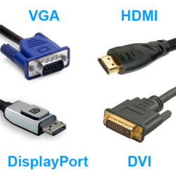 HDMI DVI VGA DP